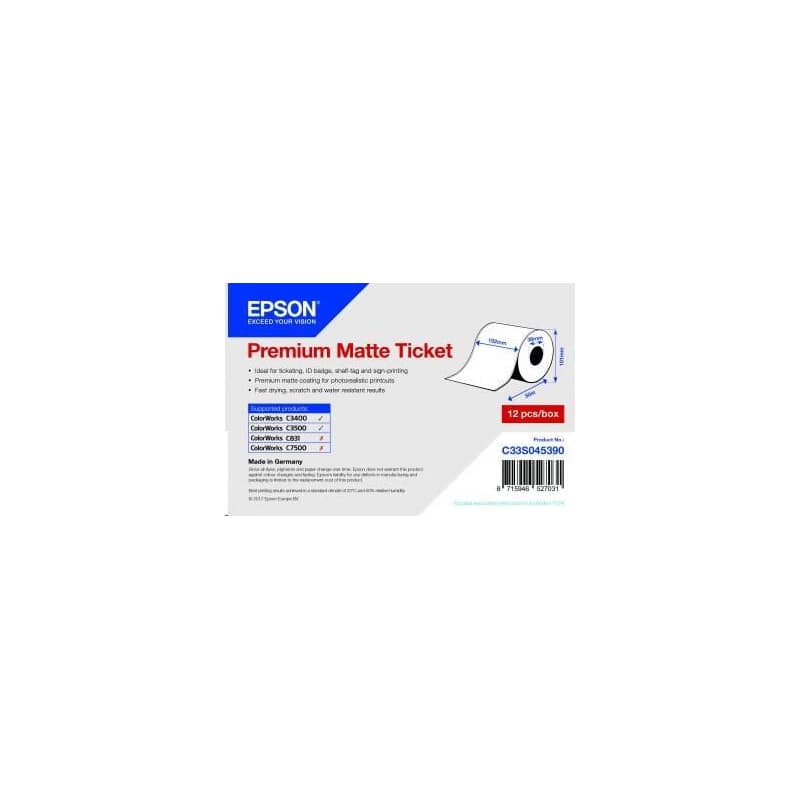 Epson Receipt- / voucher roll (endless), normal papier, 102mm