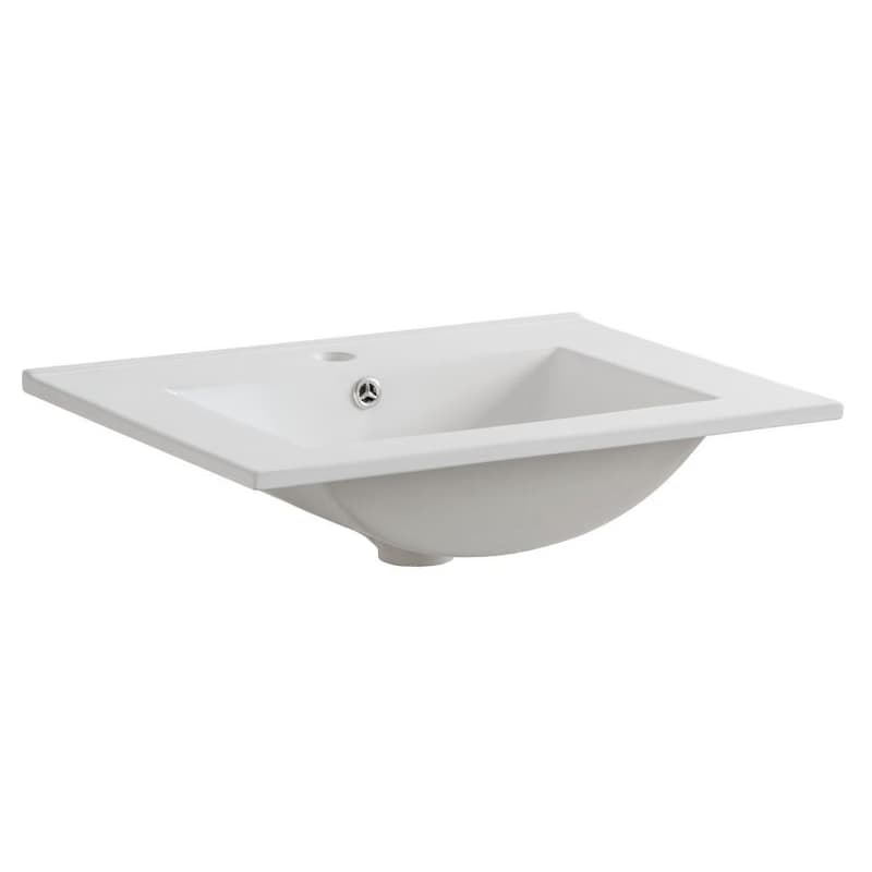 ArtCom Keramické umývadlo CFP LAVA 60D | biely lesk 60 cm 2