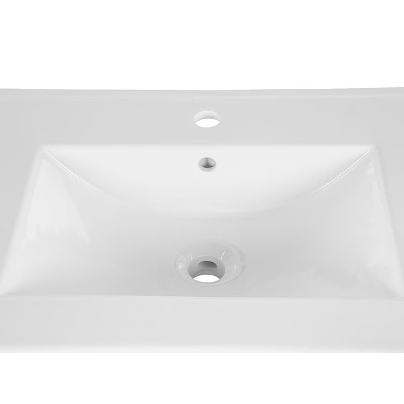 ArtCom Keramické umývadlo CFP LAVA 60D | biely lesk 60 cm 6