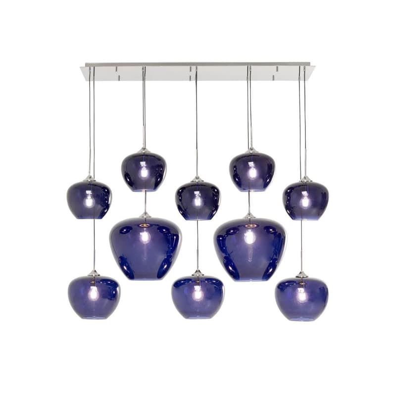 Sphere Night Blue 10 visiaca lampa 160 cm 1