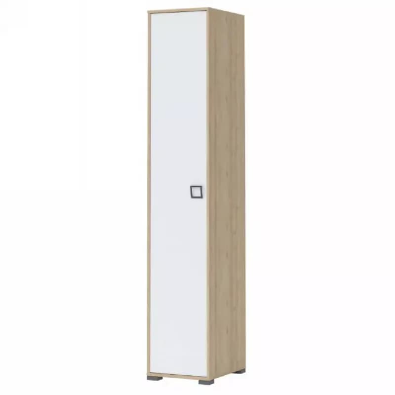 Skriňa 1D Kiki P1-BK/KI-15 beech/white 1