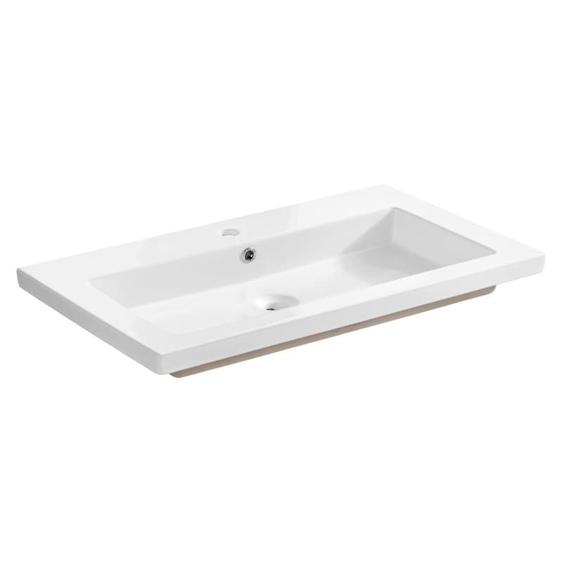 ArtCom Keramické umývadlo SPIRIT UM-8070-80 | biely lesk 80 cm 1