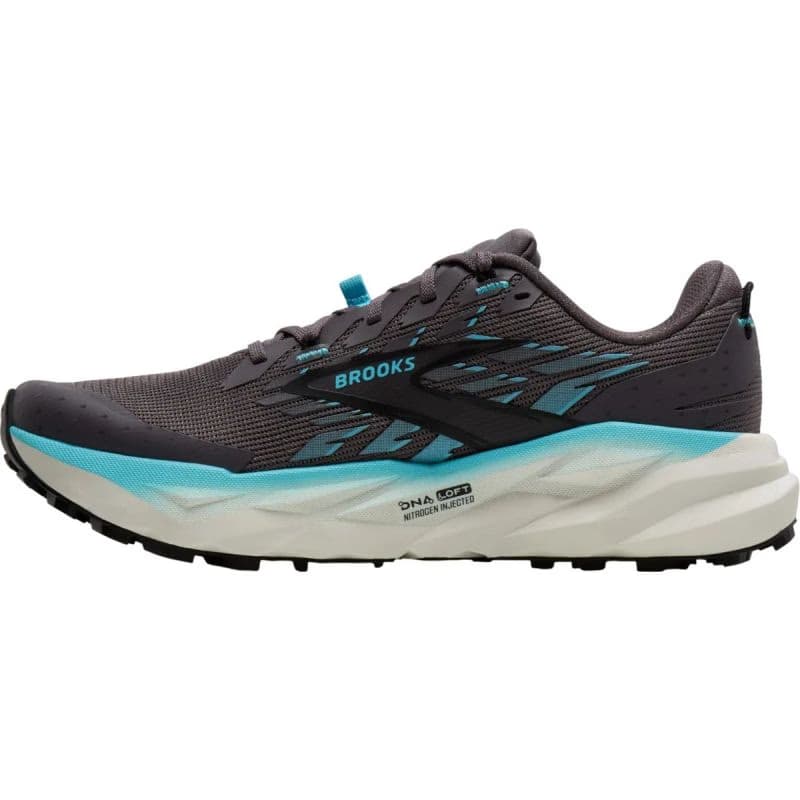 Dámska bežecká trailová obuv BROOKS Cascadia 19 W rabbit black bluefish 3