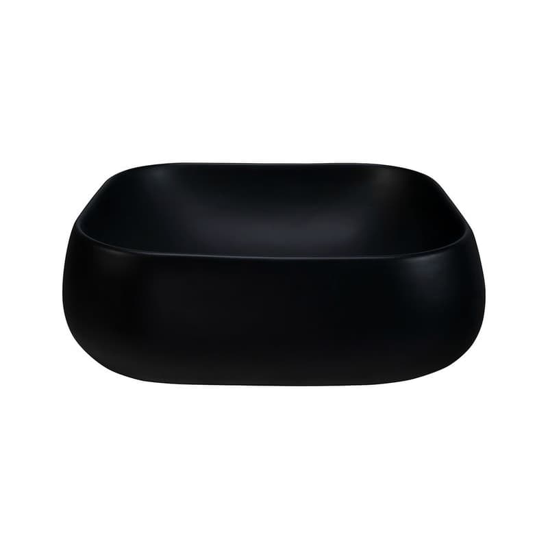 ArtCom Keramické umývadlo NIKA MB | čierny mat 45 cm 1