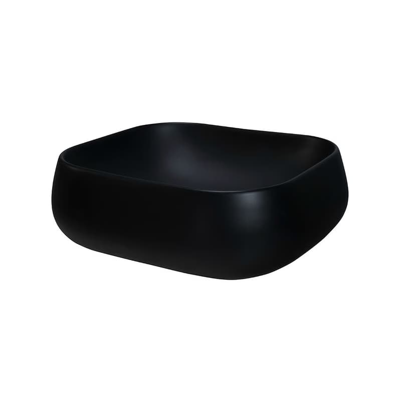 ArtCom Keramické umývadlo NIKA MB | čierny mat 45 cm 2