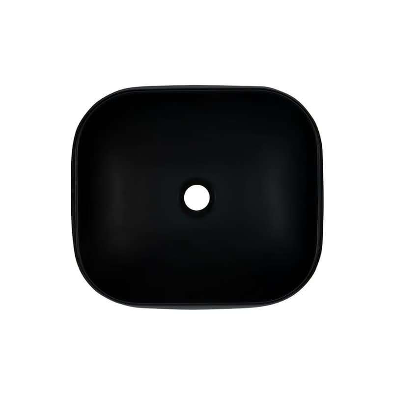 ArtCom Keramické umývadlo NIKA MB | čierny mat 45 cm 4
