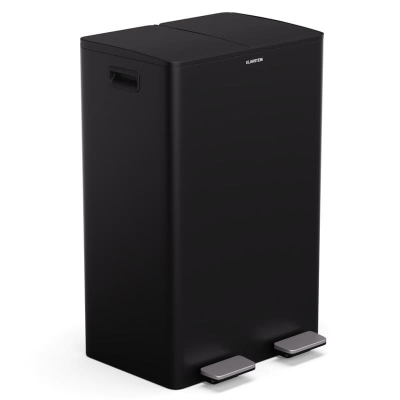 Klarstein EcoVista, odpadkový kôš s kompostérom, 60 l + 3 l/kôš + kompostér, Soft-Close 1