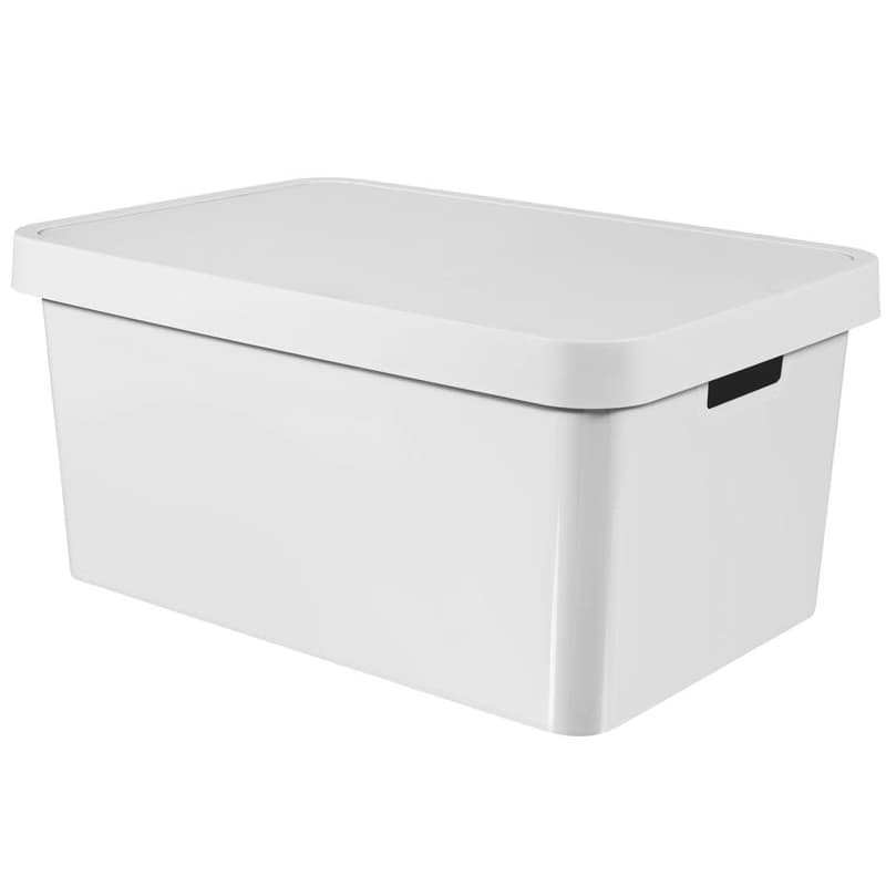 CURVER Úložný box INFINITY 45l s vekom | biela 1