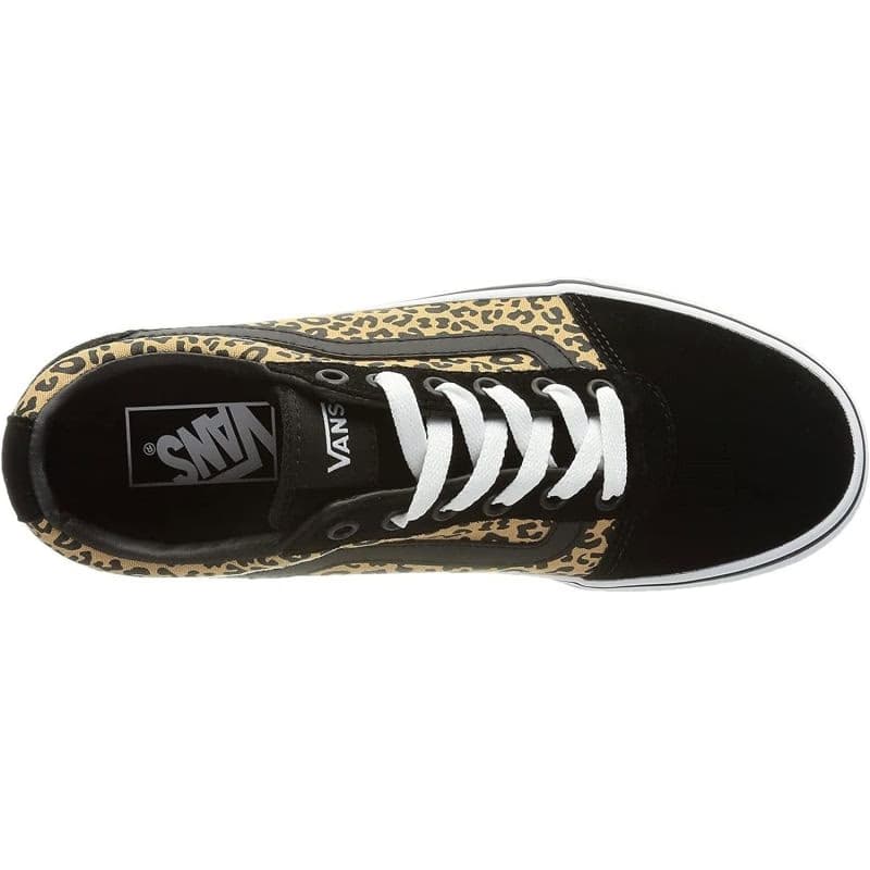 Dámska vychádzková obuv VANS WM Ward (Cheetah) black white 4