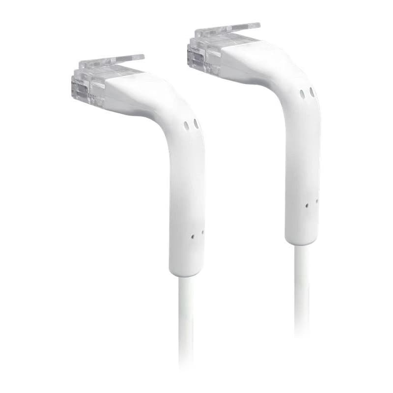 Ubiquiti Ethernet Patch Kábel, 0,22 m, Cat6, biely, 50pack