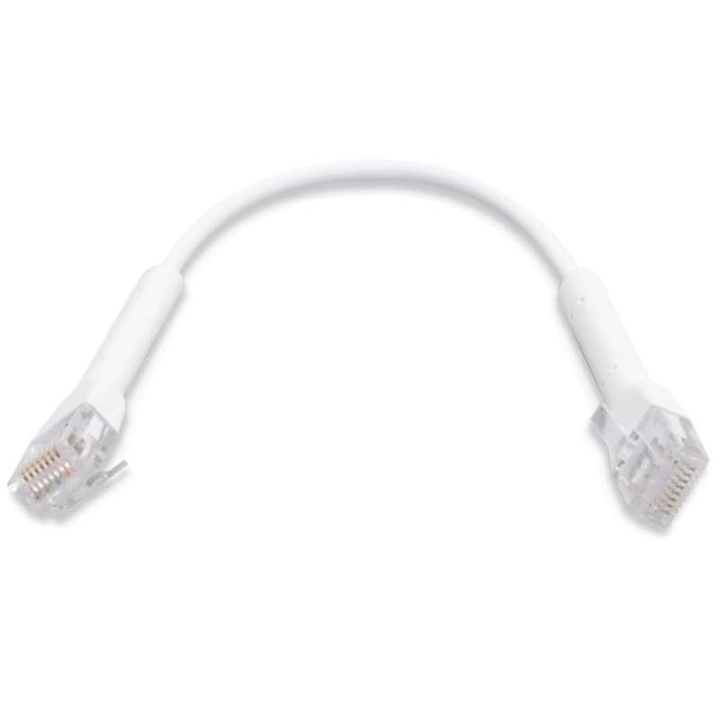 Ubiquiti Ethernet Patch Kábel, 0,22 m, Cat6, biely, 50pack 2