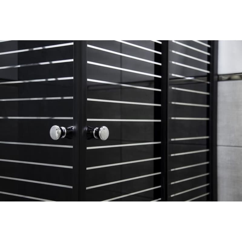 KERRA - Sprchovací kút Pico Black STR 90 s vaničkou 5907548116116 3