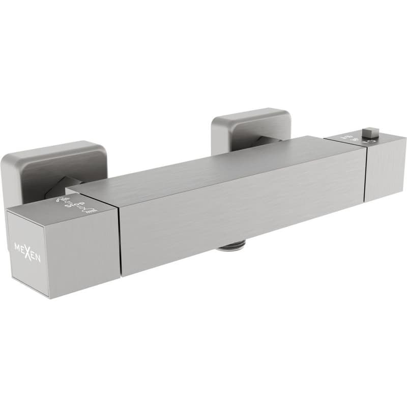 MEXEN - Cube termostatická sprchová batéria grafit 77200-66