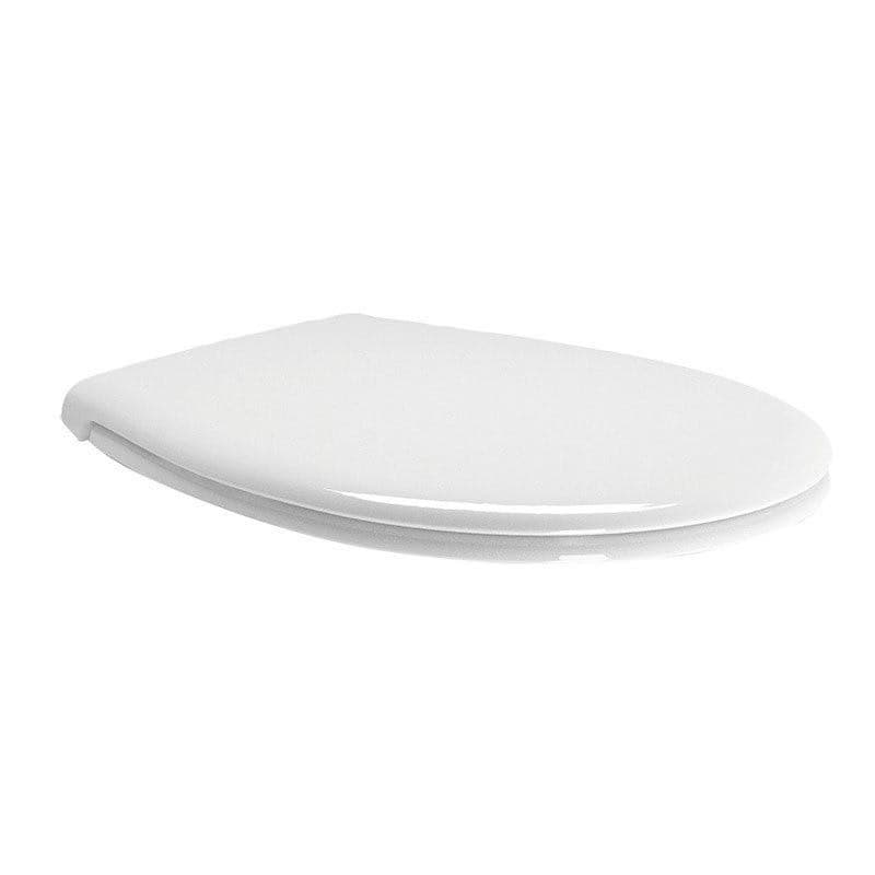 GSI - CLASSIC WC sedátko, Soft Close, Quick Release, biela/bronz MSB87CN11 1