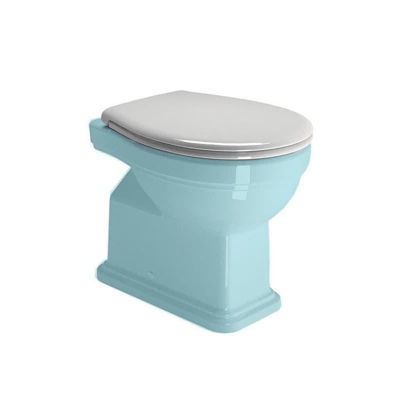 GSI - CLASSIC WC sedátko, Soft Close, Quick Release, biela/bronz MSB87CN11 2