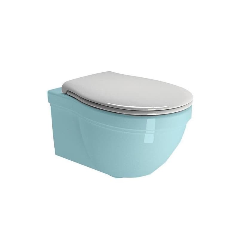 GSI - CLASSIC WC sedátko, Soft Close, Quick Release, biela/bronz MSB87CN11 3