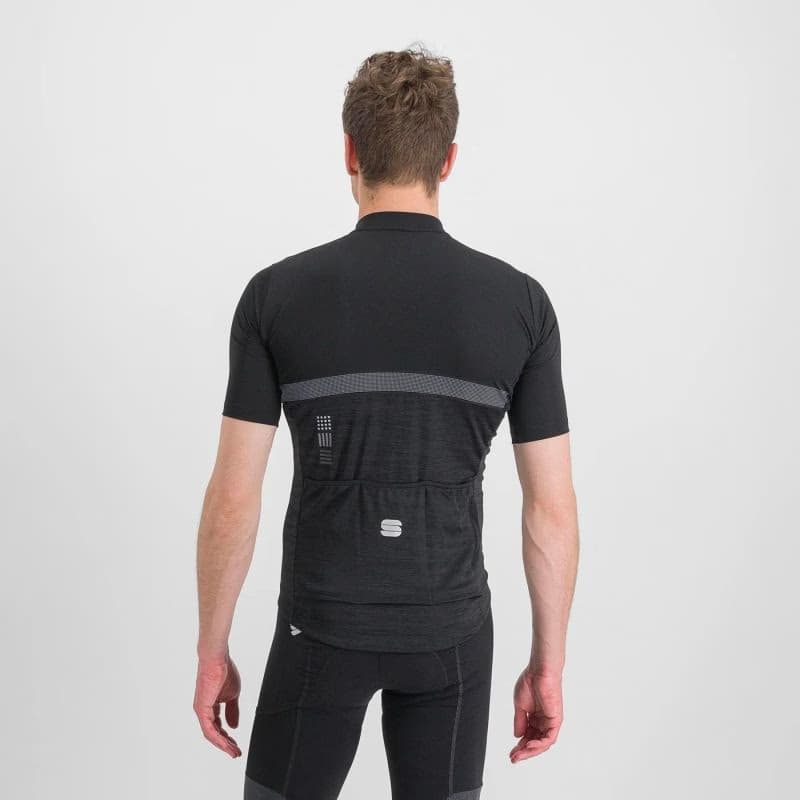 Pánsky cyklistický dres s krátkym rukávom SPORTFUL Giara jersey, black 3