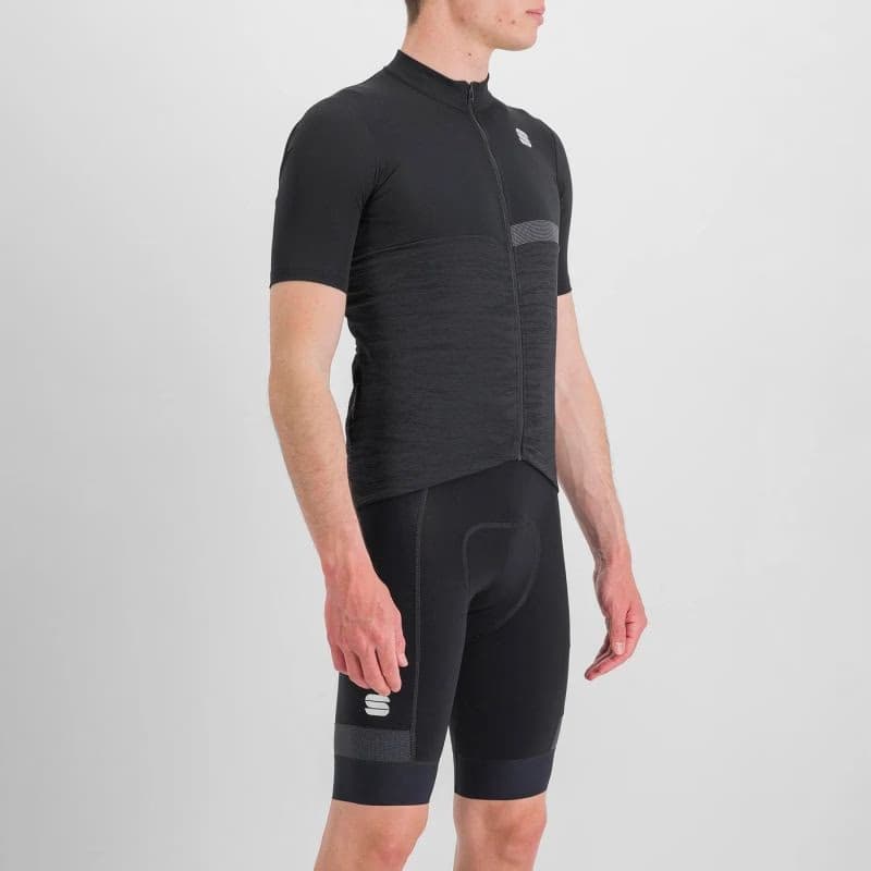 Pánsky cyklistický dres s krátkym rukávom SPORTFUL Giara jersey, black 4