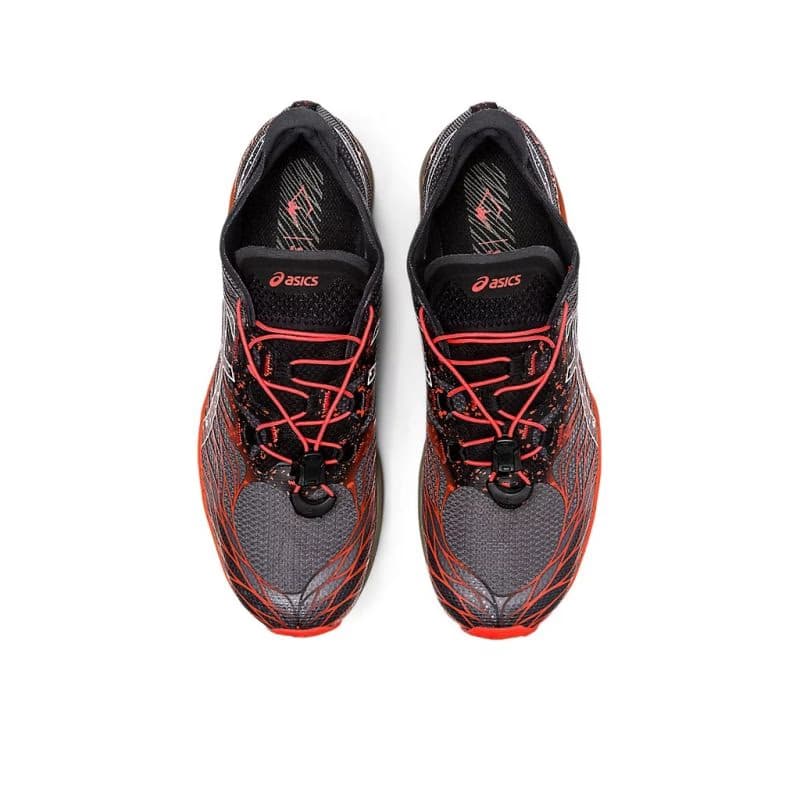 Pánska bežecká trailová obuv ASICS FujiSpeed black cherry tomato 3