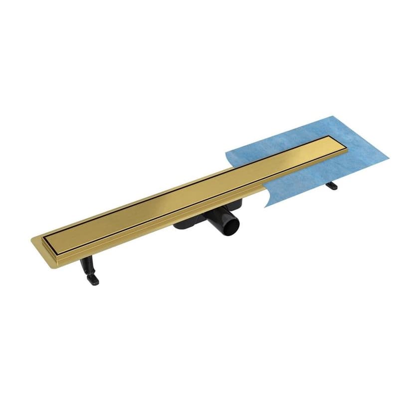BESCO - Odtokový žľab VIRGO DUO GOLD - Rozmer A - 80 cm ZLOL80VG
