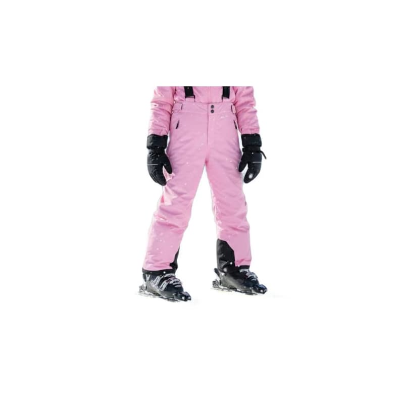 Dievčenské lyžiarske nohavice COLOR KIDS Ski Pants - Solid-4213-Bonbon 1