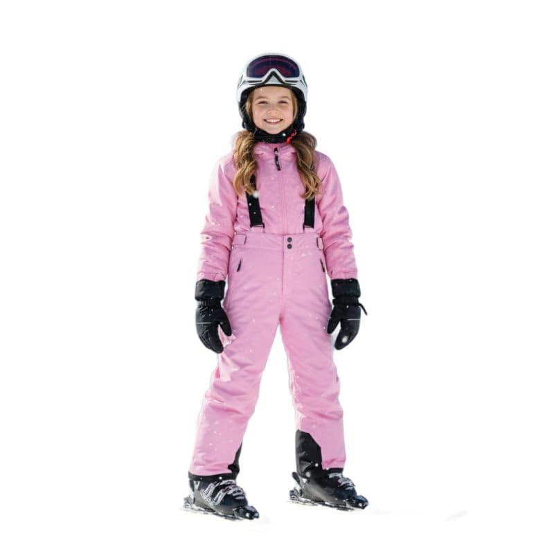 Dievčenské lyžiarske nohavice COLOR KIDS Ski Pants - Solid-4213-Bonbon 2