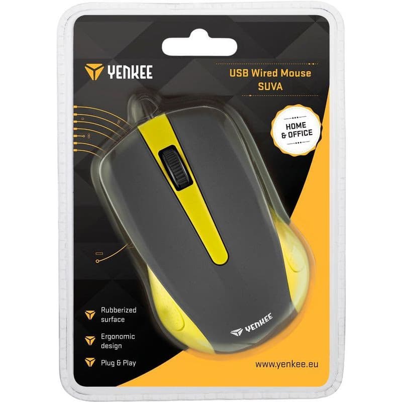 YMS 1015YW Myš USB Suva žltá YENKEE 4