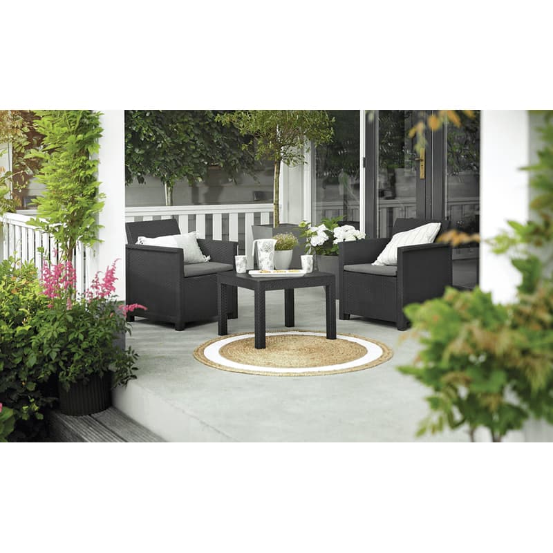 KETER Balkónový set ALODIA balcony set | grafit 3