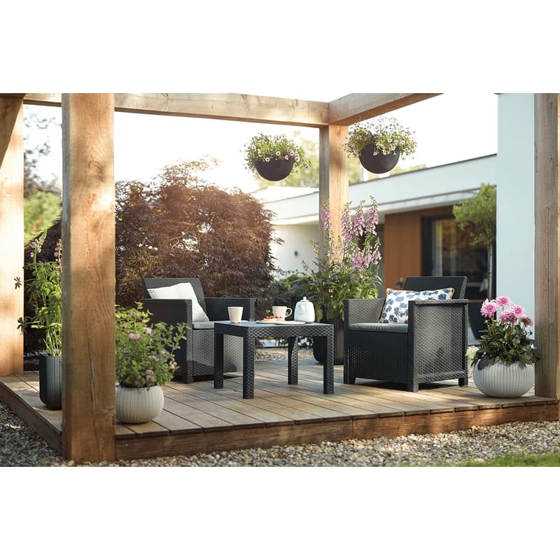 KETER Balkónový set ALODIA balcony set | grafit 4