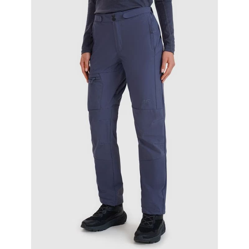 Dámske turistické nohavice 4F TROUSERS FNK-WSS25TFTRF0797-22S-ANTHRACITE 2
