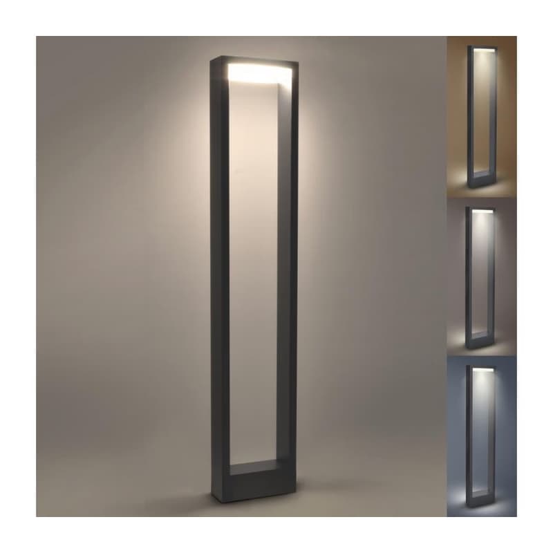 Brilagi-LED Vonkajšia lampa RAGUSA LED/7W/230V 3000/4000/6000K antrac. IP54 80 cm WO-HR60072-800-OEM-ANT 1