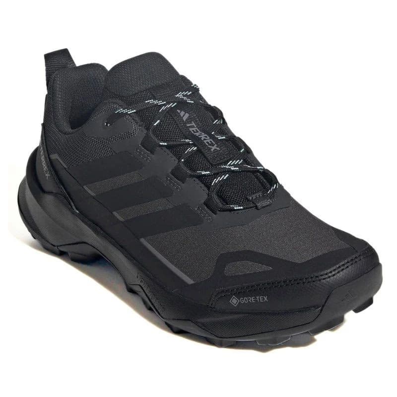 Dámska nízka turistická obuv ADIDAS Terrex Skychaser AX5 GTX W carbon core black semi flash aqua 3