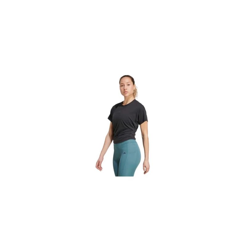 Dámske tréningové tričko s krátkym rukávom ADIDAS Power Tee BLACK 1
