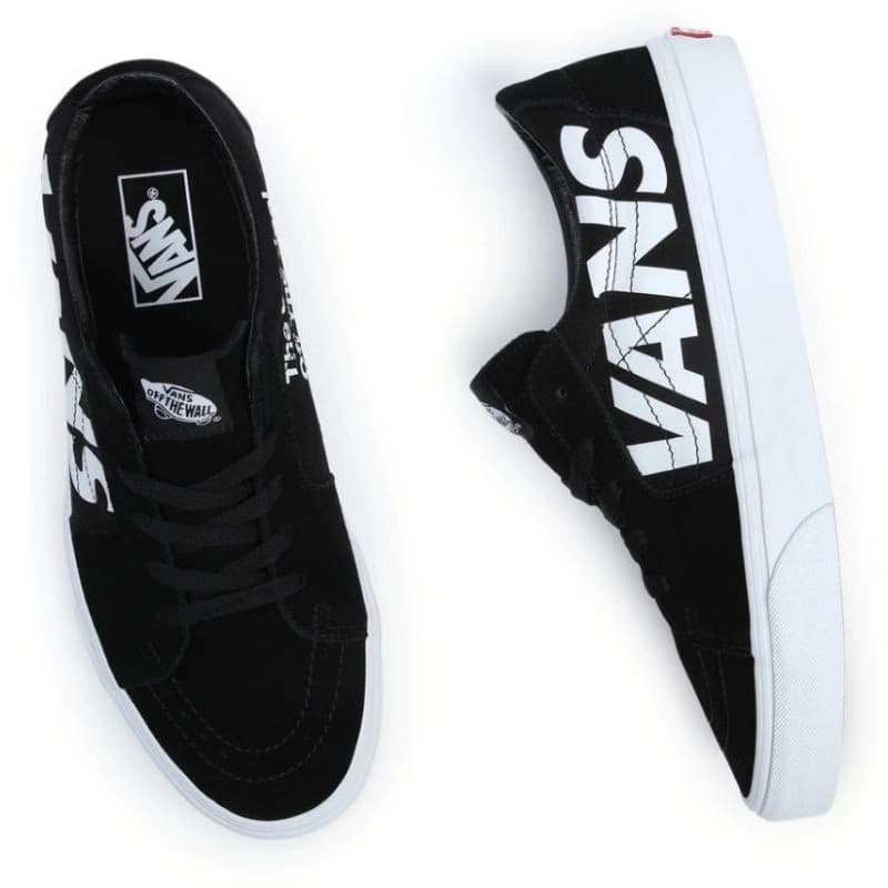 Pánska vychádzková obuv VANS UA SK8-Low hi-def black white 4