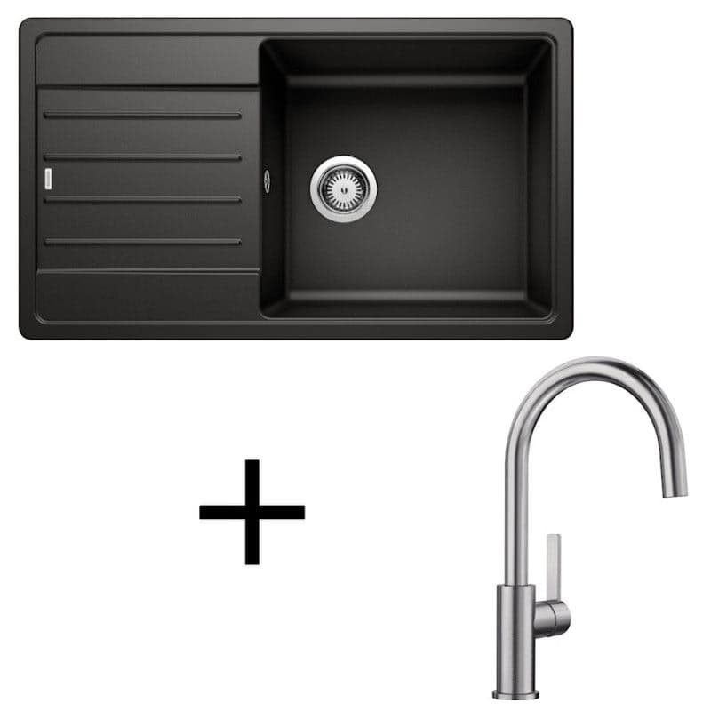 Blanco set Legra XL 6 S + Candor leštený nerez biela 1