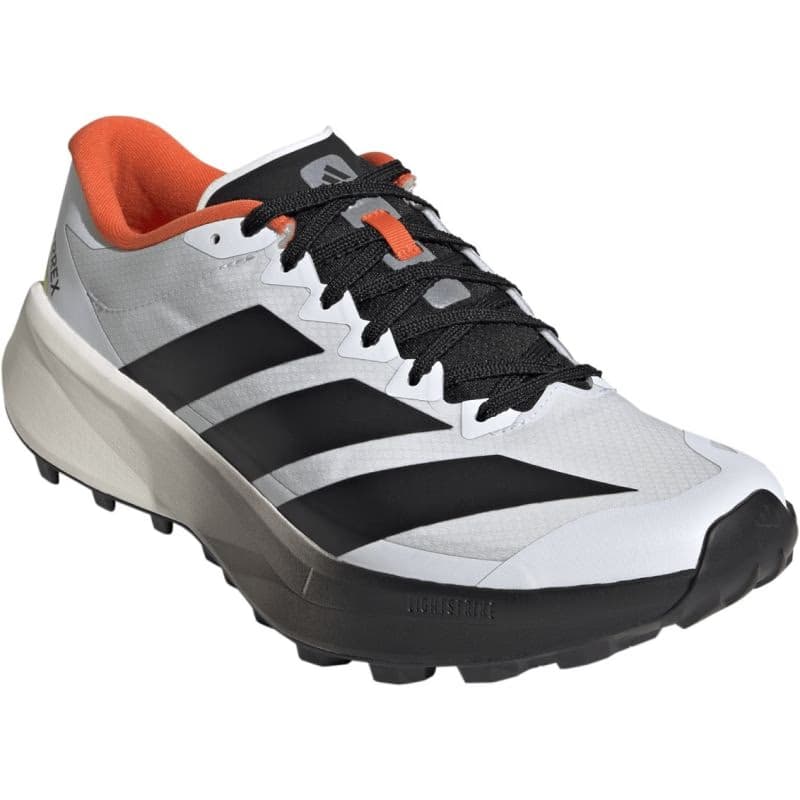 Pánska bežecká trailová obuv ADIDAS Terrex Agravic 4 M cloud white core black semi impact orange 2