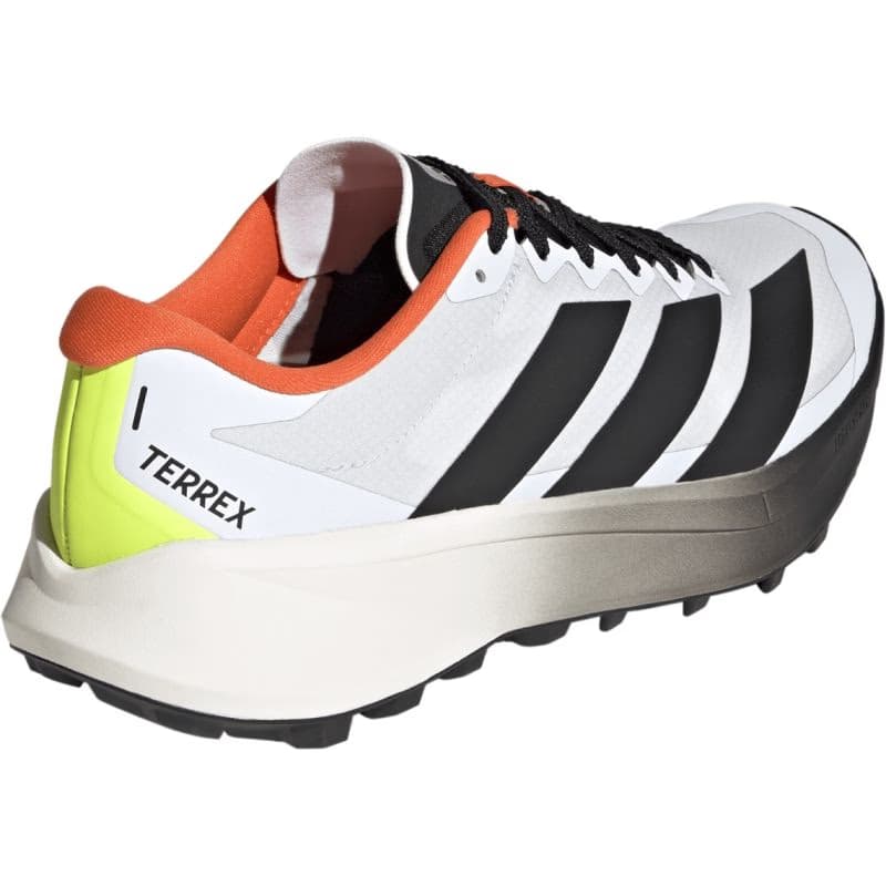 Pánska bežecká trailová obuv ADIDAS Terrex Agravic 4 M cloud white core black semi impact orange 3