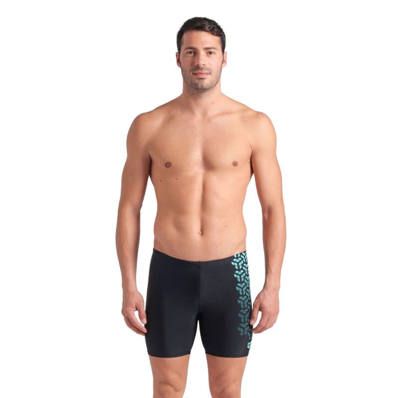 Pánske 3 4 plavecké plavky ARENA MENS KIKKO V SWIM MID JAMMER GRAPHIC 5