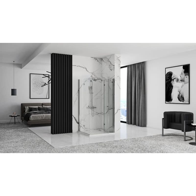 REA/S - Skladací sprchovací kút FOLD N2 70x90 KPL-07446 5