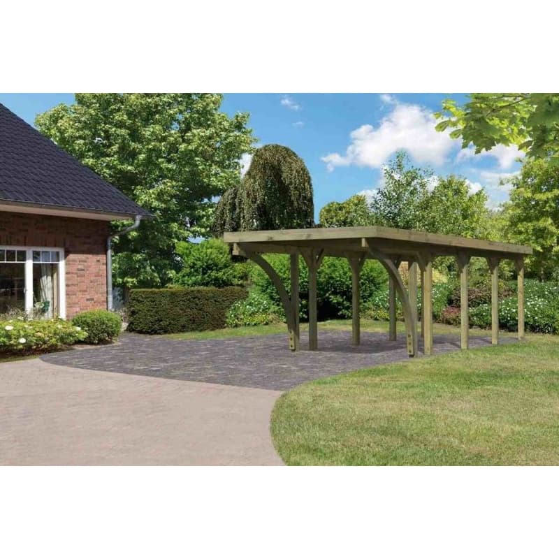 Drevený prístrešok / carport CLASSIC 3C Lanitplast 1