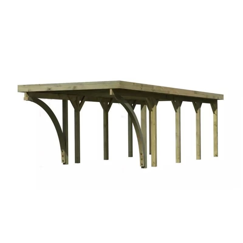 Drevený prístrešok / carport CLASSIC 3C Lanitplast 4