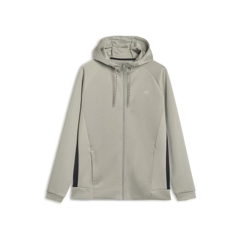 Pánska tréningová mikina so zipsom 4F SWEATSHIRT FNK-WSS25TFSWM513-44S-OLIVE 6