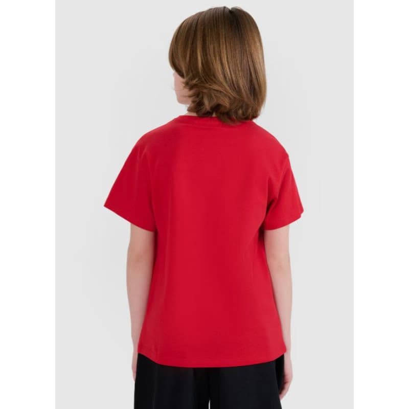 Chlapčenské tričko s krátkym rukávom 4F JUNIOR TSHIRT M2325-62S-RED 3