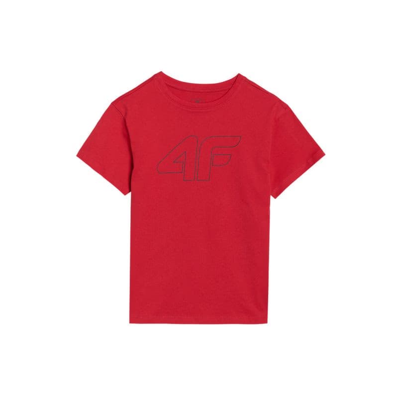 Chlapčenské tričko s krátkym rukávom 4F JUNIOR TSHIRT M2325-62S-RED 5