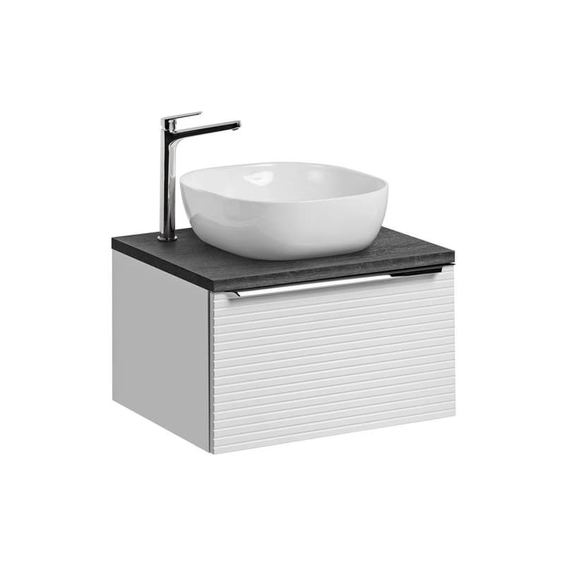 ArtCom Keramické umývadlo CFP 6254 SMILE 2 | biely lesk 50 cm 2