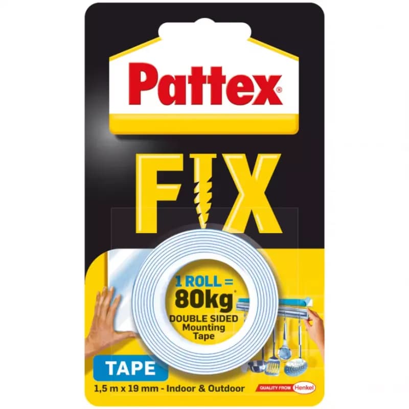 Pattex Fix Páska 1roll=80kg 1,5m 1