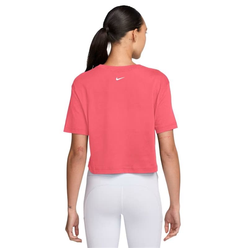 Dámske tréningové tričko s krátkym rukávom NIKE PRO W SS CRP TEE FA24-629 ASTER PINK 2