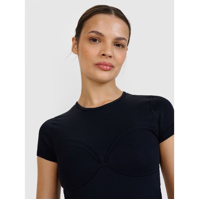 Dámske tréningové tričko s krátkym rukávom 4F TSHIRT FNK F1270-20S-DEEP BLACK 5