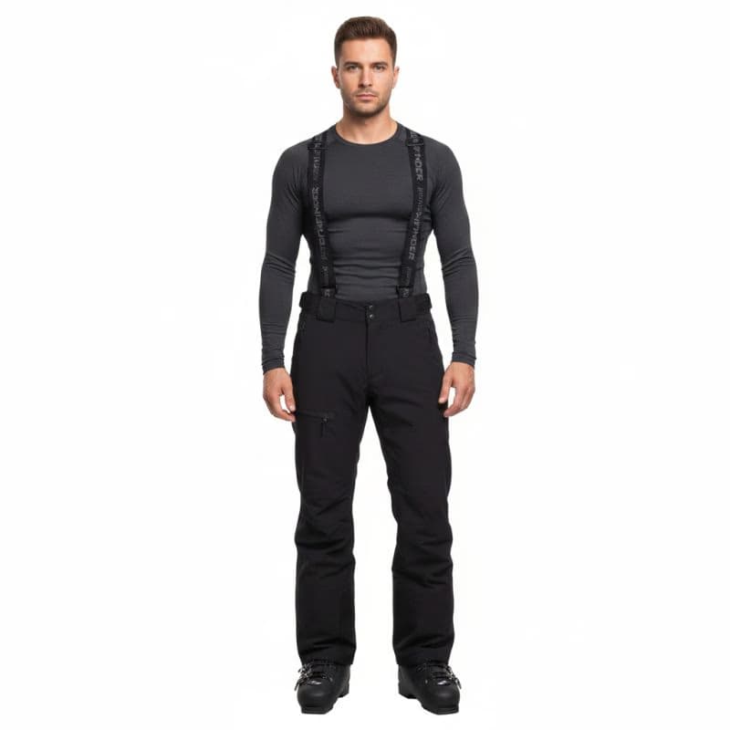 Pánske lyžiarske nohavice NORTHFINDER JACOBO-269black 2