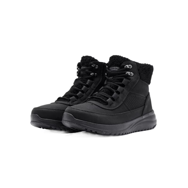 Dámske členkové zimné topánky SKECHERS Stellar Alpine Adventure WP W black black 5